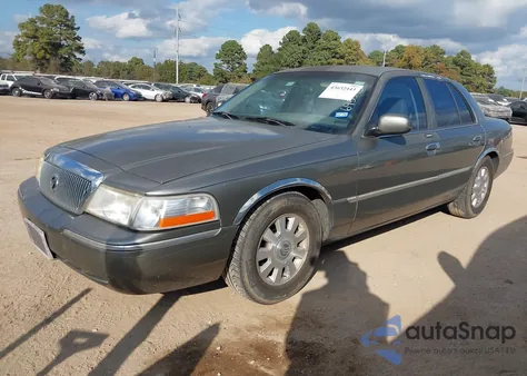 2003 Mercury Grand Marquis Ls из США, поврежденный, VIN 2MEFM75W43X695592